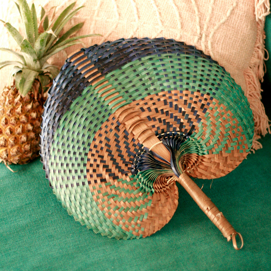 Balinese Woven Hand Fan