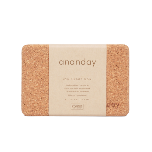 Cork Yoga Block
