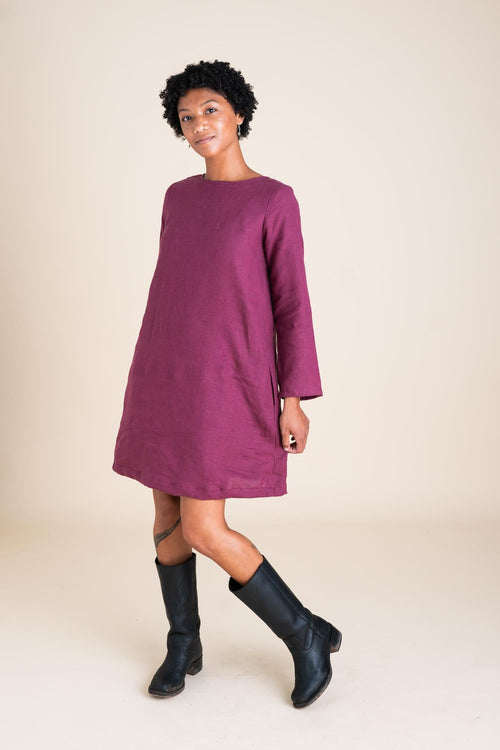 Garden Dress in Orchid