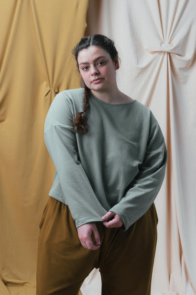 Christine Top in Pistachio