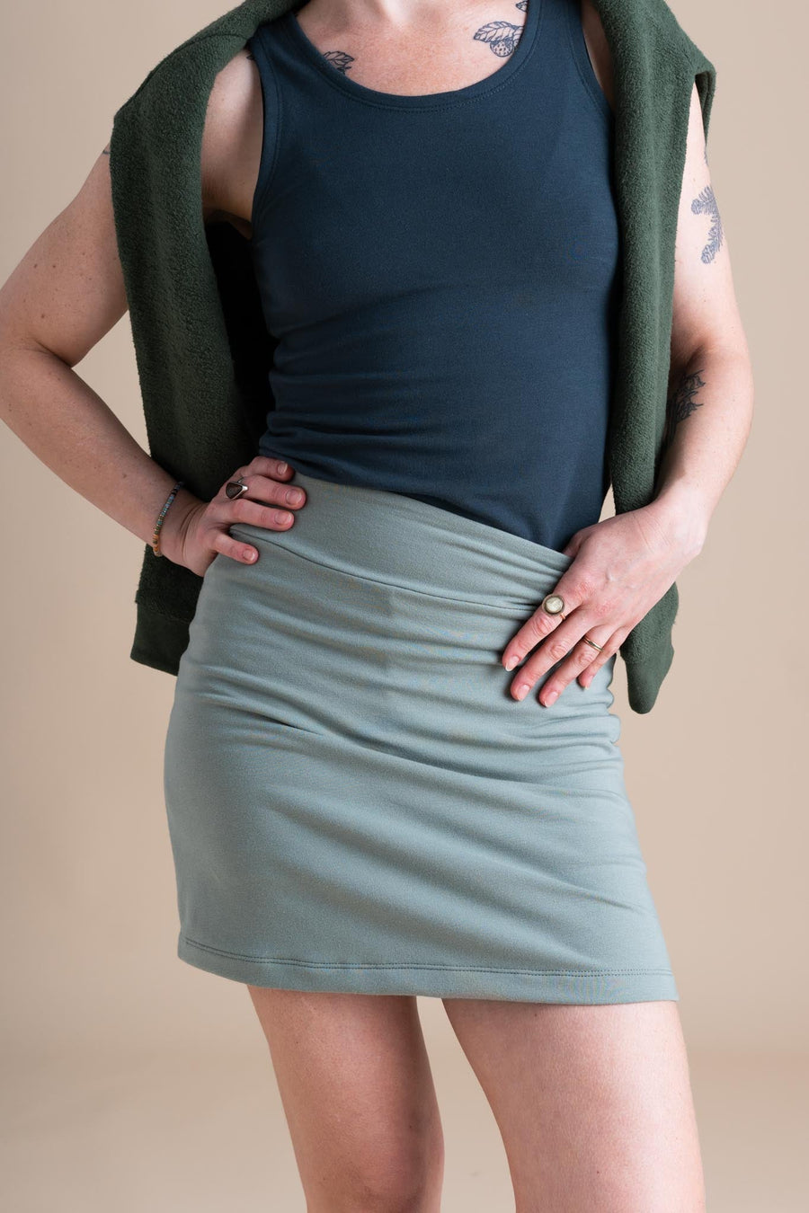 Elsa Skort in Pistachio