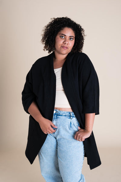 Timberline Cardigan in Black