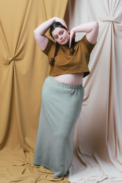 Emmeline Skirt in Pistachio