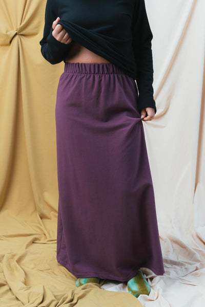 Emmeline Skirt in Plum