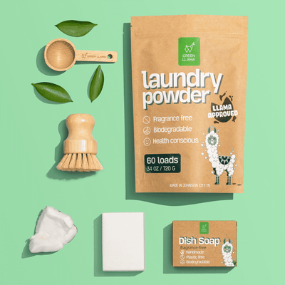 Green Llama Travel Laundry & Soap Bundle