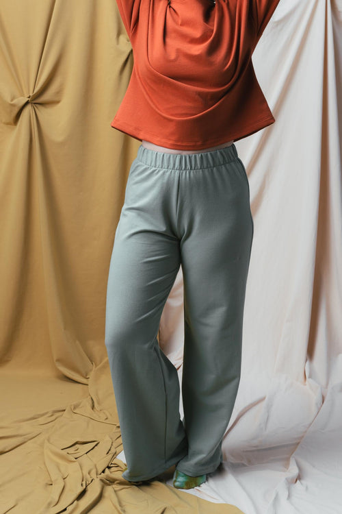 Greta Pant in Pistachio