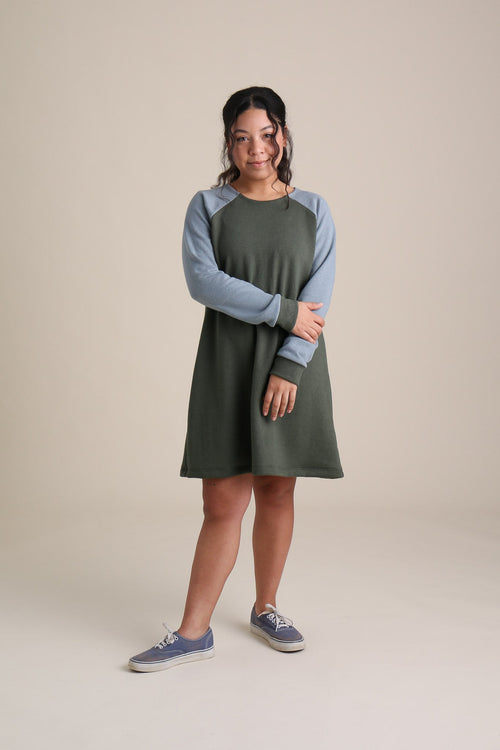 Cabin Dress in Balsam