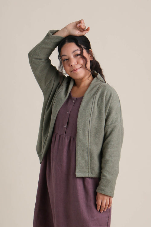 Drifter Cardigan in Saguaro