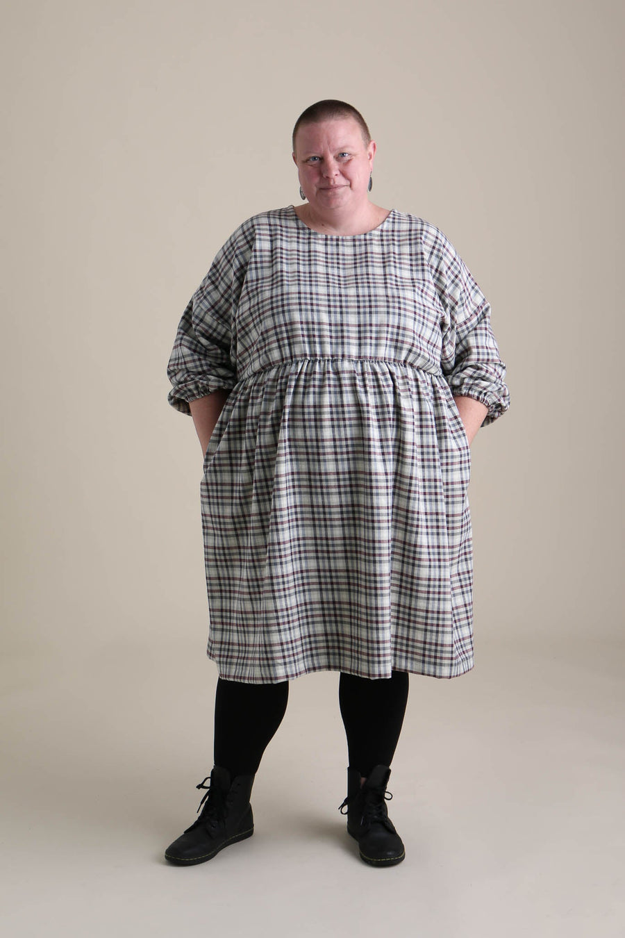 Clara Dress in Grove