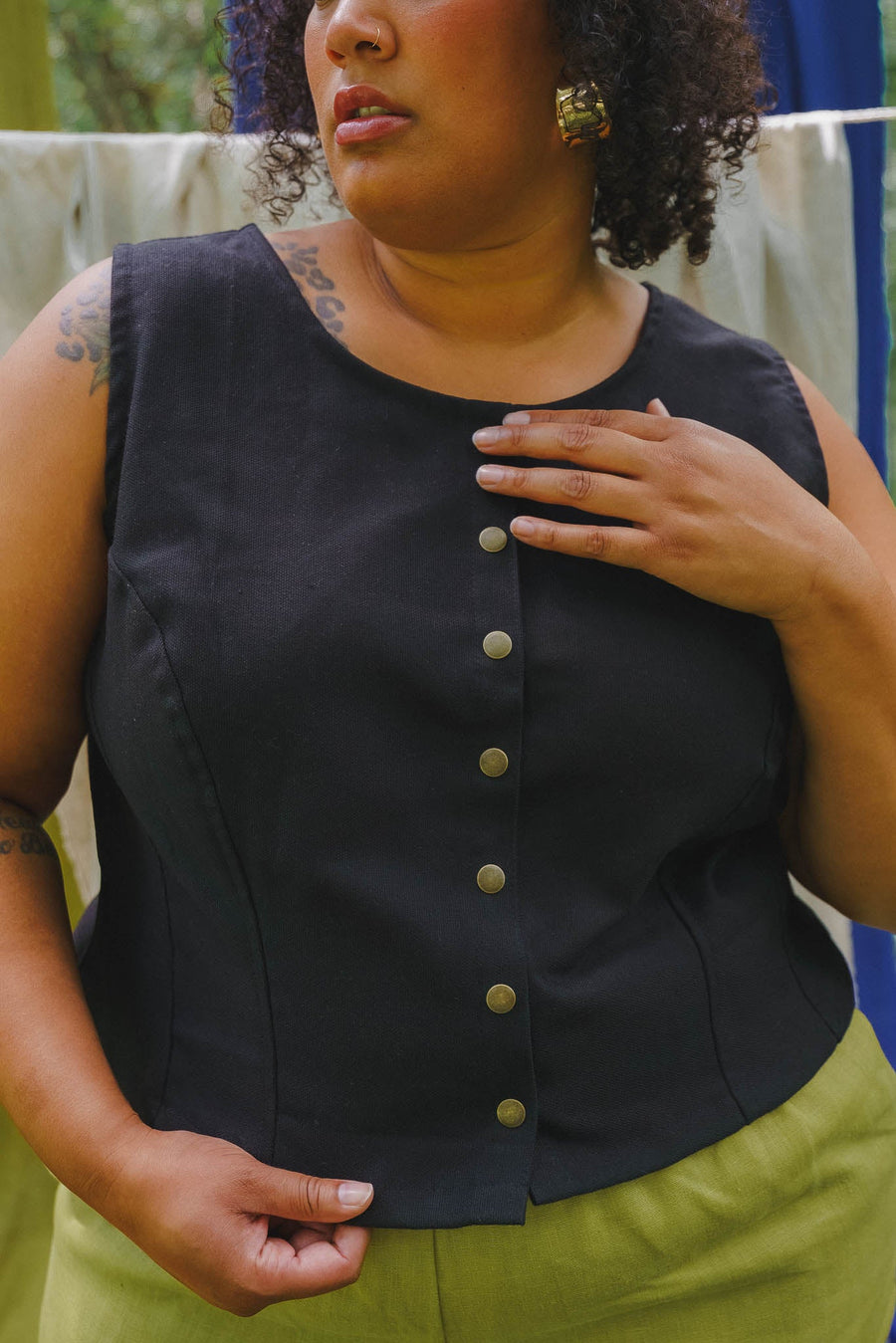 Katherine Vest (Updated) in Onyx