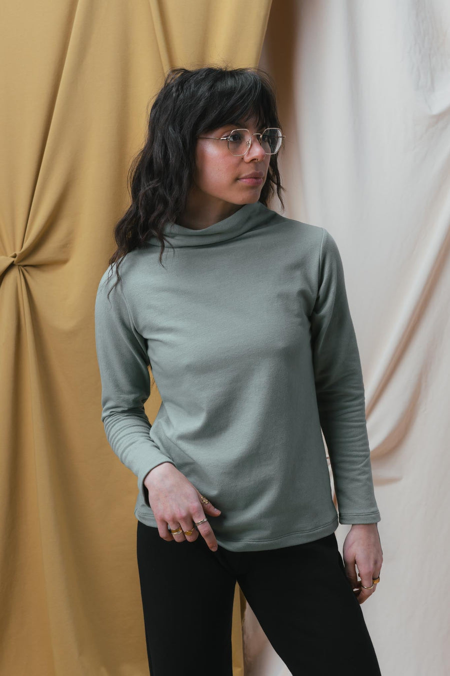 Lillie Top in Pistachio