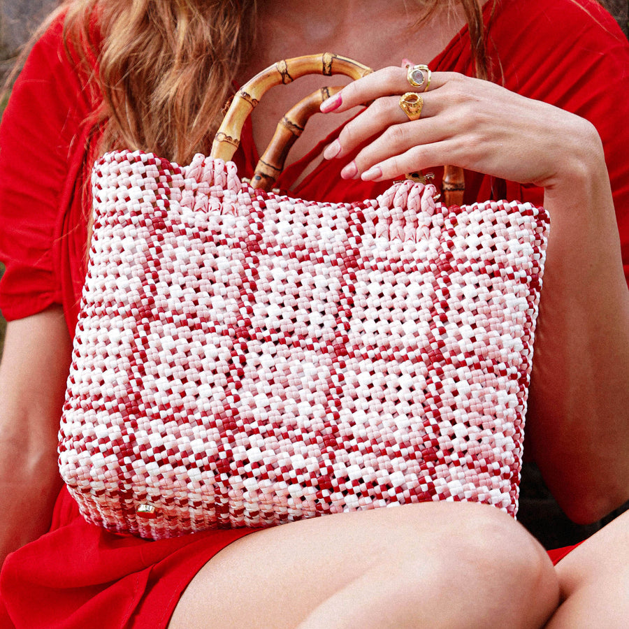 MARCHE Calabasas Recycled Market Tote Bag