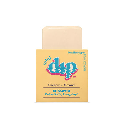 Mini Dip Color Safe Shampoo Bar for Every Day - Coconut & Almond