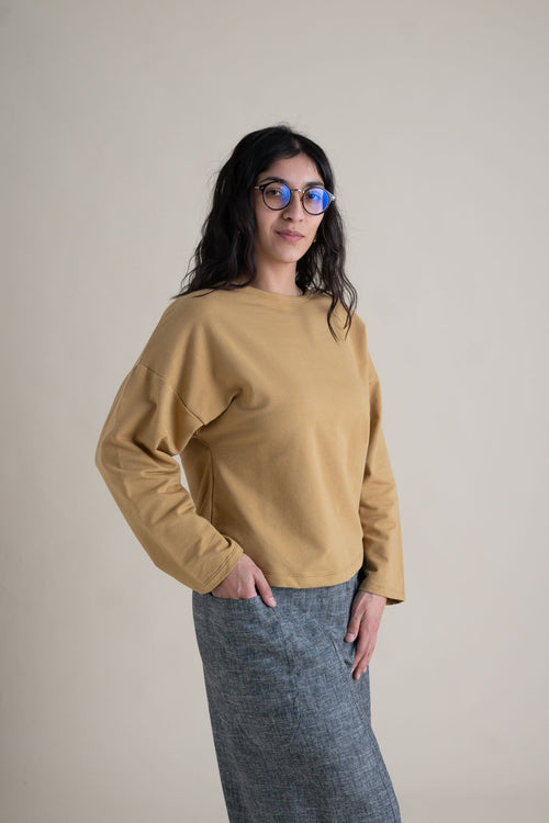 Christine Top in Butter