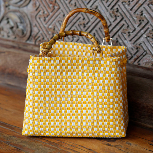 TUKU Sunset Recycled Market Tote Bag