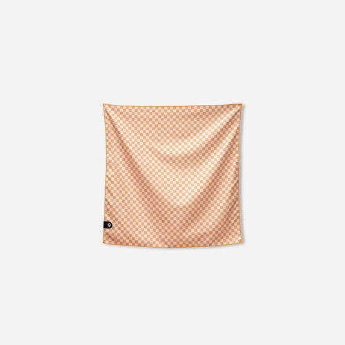 Bandana Towel: Check Apricot