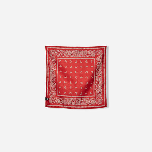 Bandana Towel: Paisley Red