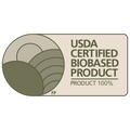 USDA Certified Biobased 100% certification