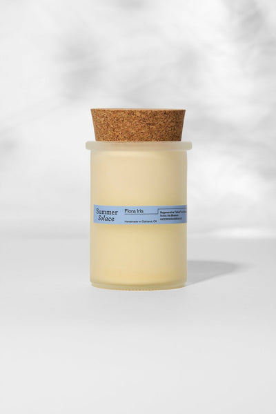 Flora Iris – Tallow Candle with Orris & Palo Santo | 6 oz