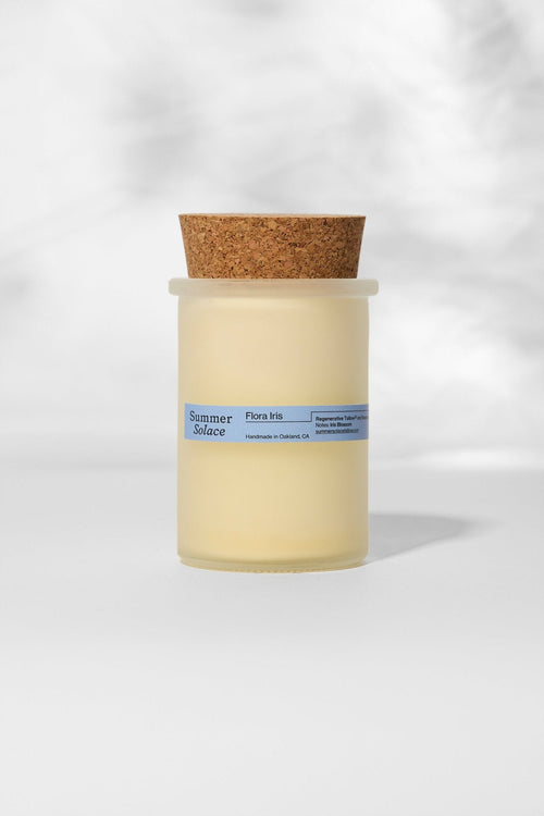 Flora Iris – Tallow Candle with Orris & Palo Santo | 6 oz