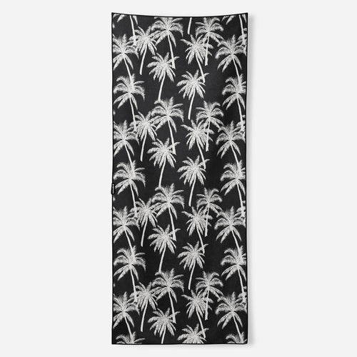 Original Towel: Bunch Palms Black