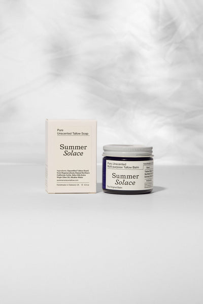 Pure Unscented – Slow Body Care® Set with Regenerative Tallow®