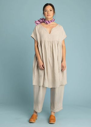 Meadow Dress - Linen Natural Flax