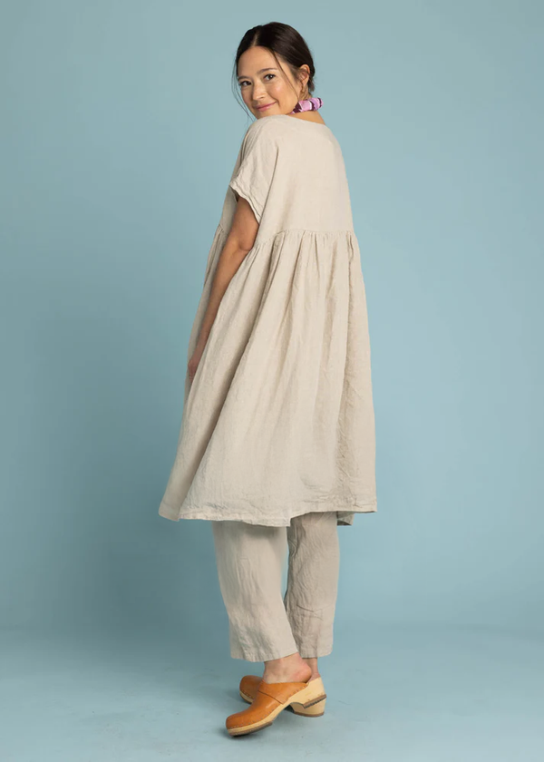 Meadow Dress - Linen Natural Flax