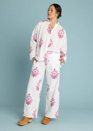 Shore Pant - Cameo Floral Dahlia