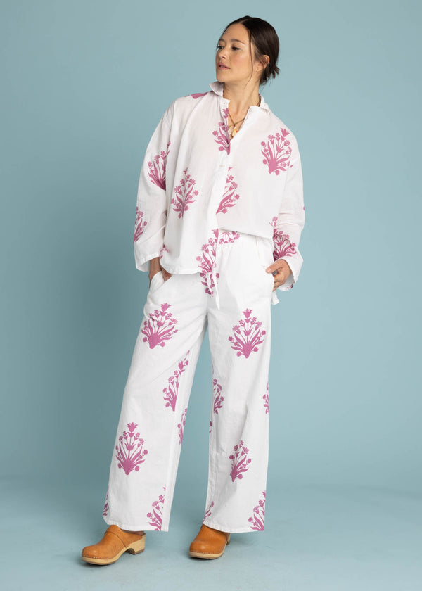 Shore Pant - Cameo Floral Dahlia