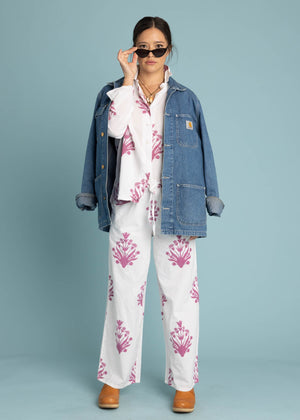 Shore Pant - Cameo Floral Dahlia