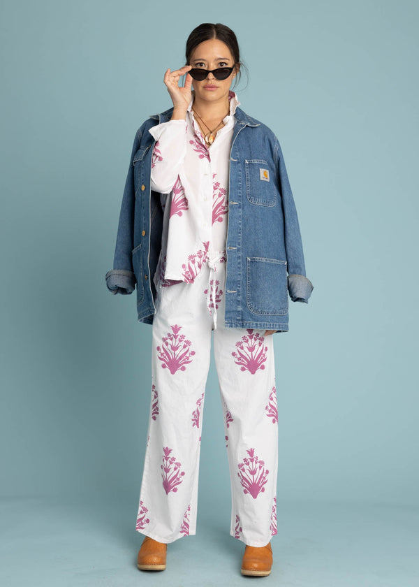 Shore Pant - Cameo Floral Dahlia