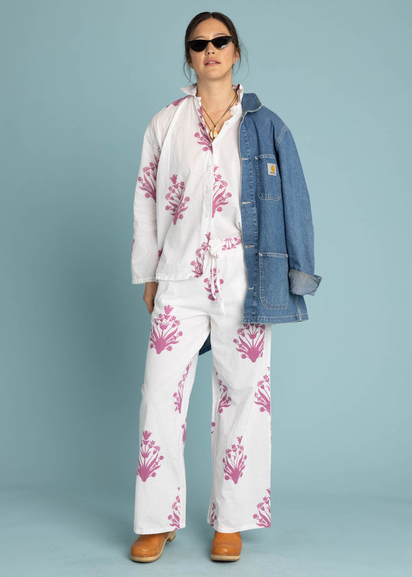 Shore Pant - Cameo Floral Dahlia