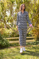 Good Boyfriend Shirt - Messy Dots Black