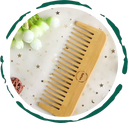 All-Natural Bamboo Hair Comb
