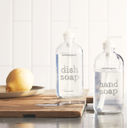 Dish Soap Empty Glass Bottle, 16oz