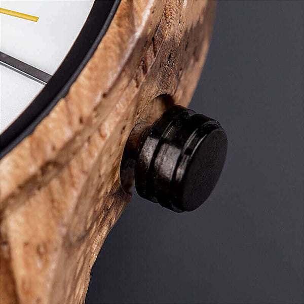 Lello White - Wood Watch