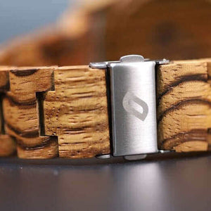 Lello White - Wood Watch