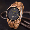 Lello Black - Wood Watch