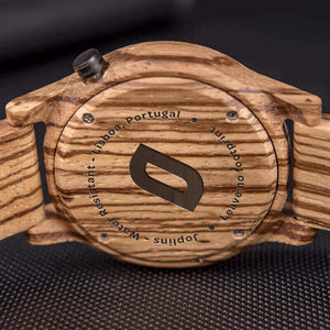 Lello White - Wood Watch