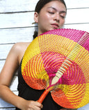 Balinese Woven Hand Fan 