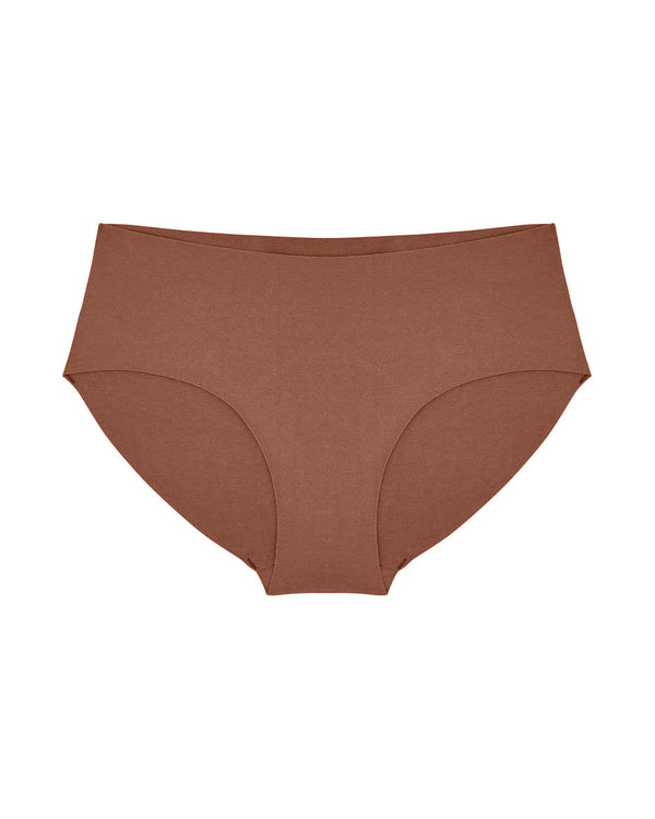 Organic Cotton No Show Mid Rise Bikini