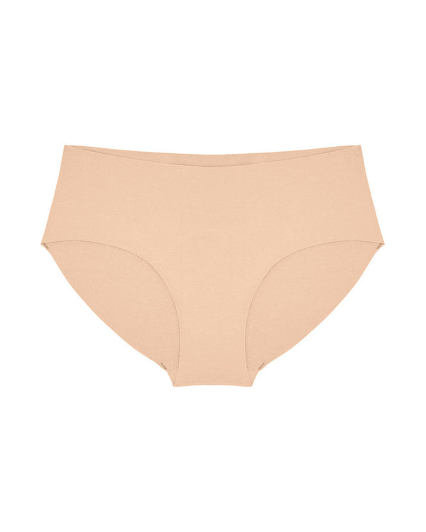 Organic Cotton No Show Mid Rise Bikini
