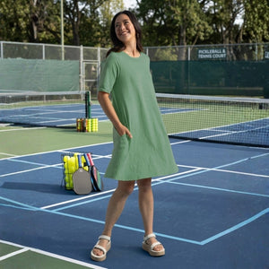 Good Tee Dress - Watercress