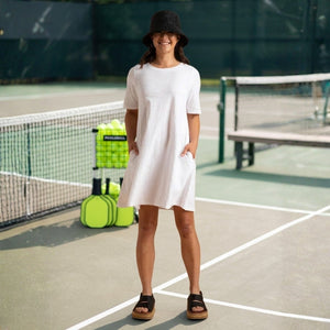 Good Tee Dress - White