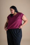 Painter Top (Updated) in Orchid