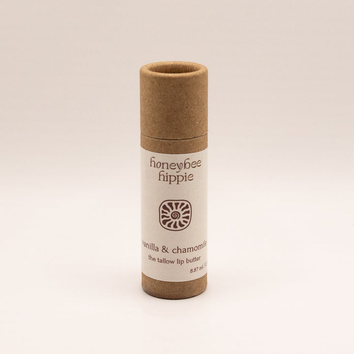 vanilla & chamomile tallow lip butter