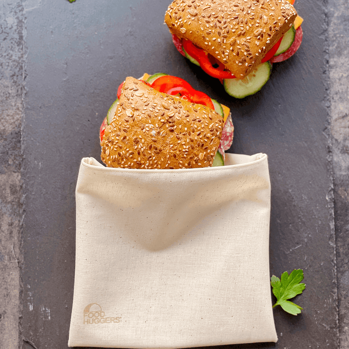 Food Huggers Fabric Sandwich Bag M