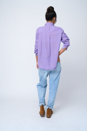 Good Boyfriend Shirt - Sunflower Overdye Lavender