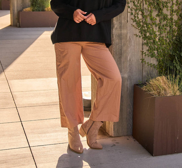 Shore Pant - Mocha Twill